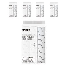 LIV MOM 魔術手柄滾筒黏毛器補充包 3入, 5盒