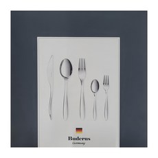 Buderus 316不鏽鋼餐具5件禮盒組, 開拓者, 不鏽鋼餐具5件組, 1個