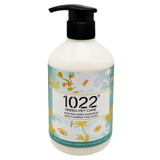 1022 GREEN PET CARE 海漾美肌 膠原蛋白系列 茶樹抗菌配方 寵物沐浴乳 310ml, 1瓶