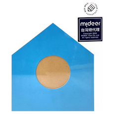 mideer 繪畫塗鴉冊 3歲以上, 牛皮款, 1個