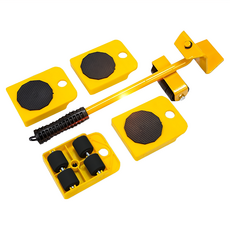 多功能省力移動搬家神器 正面防滑墊可旋轉 360° 90°翹板支點加高, 1組