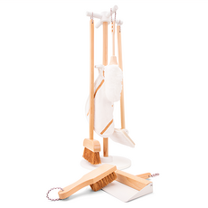 New Classic Toys 北歐居家清潔小幫手角色扮演玩具7件組 混和顏色, 1組