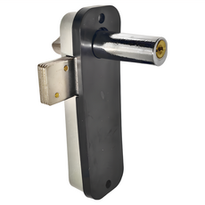 SFC 升輝 3035 平鈎兩用鎖 1200/1000/700 型號 鎖芯長38/52mm 含螺絲包鋁門鎖片鈎 卡霸鑰匙3支 磨砂處理銀色, 1個