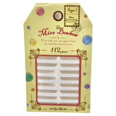 Miss Bowbow 撥撥小姐 3M 雙眼皮貼大包裝 112個, 1號開眼頭, 1組