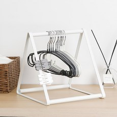 HOMENHOUSE 伸縮型鐵製衣架收納架 三角形, 1個, 單色