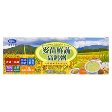 BuDer 標達 麥苗鮮蔬高鈣粥 Set 20包, 香濃高纖, 即沖即飲, 台灣製造, 700g, 1盒