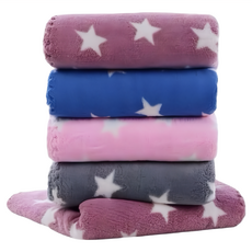 超柔軟吸水珊瑚絨星星抹布, 30 x 30cm, 1組