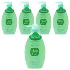 Roudye 柔蝶 天然花果彈性髮雕露, 700ml, 5瓶