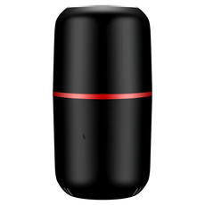 ANTIAN 家用小型意式咖啡電動磨粉機 五穀雜糧研磨機 中藥材粉碎機, 黑色, 25ml, 1個