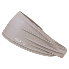 SPOX ORIGINAL LITE 免綁運動頭帶, 台灣製, 遠乾排汗涼感機能布料, 不適用, 莫蘭迪奶茶色, 1條