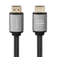 RONEVER HDMI 2.1 鋁合金傳輸線 206g, 3m, VPH-HDMI-4B3, 1條