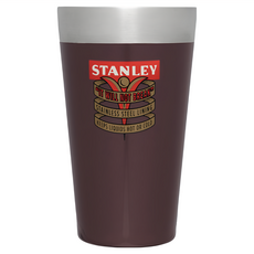 STANLEY MILESTONES 台灣公司貨 週年復刻1940限定版 品脫杯, 1個, 磚紅色, 470ml