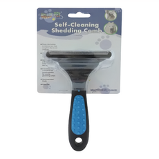 HELLO PET 哈囉佩特 自潔式掉毛梳 不鏽鋼刀片, 1支