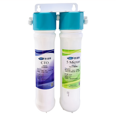 Toppuror 泰浦樂 快拆式雙道淨水器 全不鏽鋼龍頭 材料達 NSF 等級 適用家庭/廚房前置過濾, JC49974