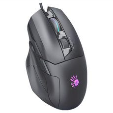 A4TECH 雙飛燕 bloodY 血手幽靈 W70 Max 滑鼠, 15區RGB動畫, 100-10000 CPI, A4MS-W70MAXBK, RGB