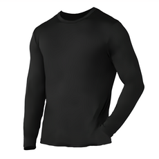 Free King 富立金 男款熱力圓領羅紋發熱衣 2件組 EKS吸濕發熱纖維 輕薄保暖立體修身