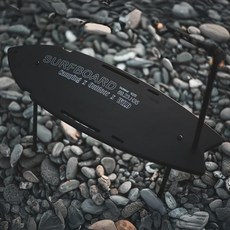 TKS 浪潮桌板 附收納袋, 鬼魅黑