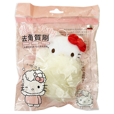Hello Kitty 凱蒂貓 去角質刷, 小巧輕便, 可循環使用, 1個, 36g