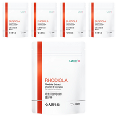 大醫生技 紅景天酵母B群 含紅景天萃取物 維生素B群, 30顆, 5包