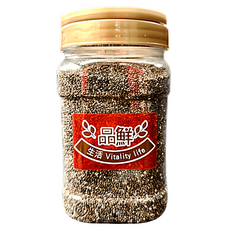 品鮮生活 烘培奇亞籽, 400g, 1罐