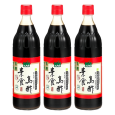 KOKUMORI 穀盛 素食烏醋 小, 600ml, 3瓶