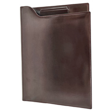 Raymay 藤井 zeitVektor 皮製可反折板夾墊 A4, 酒紅, 1個