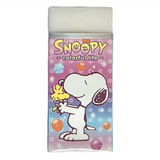 收納王妃 SNOOPY 繽紛系列 製圖橡擦 12個, 擁抱, 1組
