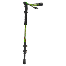 pioneer 開拓者 新大陸5系三節速鎖登山杖, 綠色, 1支