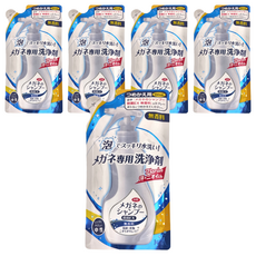 SOFT99 眼鏡除菌清潔液 潔淨無香補充包, 160ml, 5包