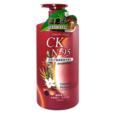 CARVIN KOLAI 卡汶克萊 無患子潔淨柔順洗髮乳 草本香芬 保養頭皮, 1L, 1瓶