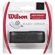 Wilson CUSHION AIRE PERFORATED 底層握把布, 吸汗, 易於纏繞, 黑色, 100g, 1個