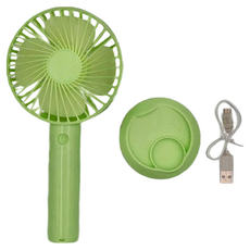 強力手持充電隨身小風扇 21 x 10.2 x 7.5cm, SS-2, 綠色
