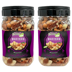 i-natural 鹽味綜合堅果桶, 400g, 2罐