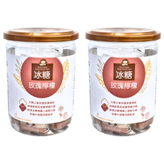 Medolly 蜜思朵 冰糖玫瑰檸檬 204g 台灣製造, 17g, 12個, 2罐