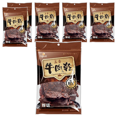 Chiao-E 巧益 五香牛肉乾, 70g, 6包