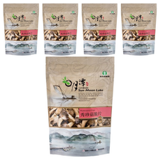 魚池鄉農會 秀珍菇脆片 原味, 90g, 5包