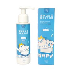 Little poppet 小小毛孩 寵物益生菌酵素潔牙凝露 鮭魚風味, 80ml, 1瓶