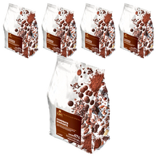 ICAM 芮吉娜61%黑巧克力鈕扣, 200g, 5包