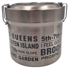 Skater 真空不鏽鋼便當盒 640ml, 字母, 1個