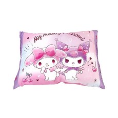 Sanrio 三麗鷗 KUROMI&cinnamoroll 靠墊, 紫色 + 粉色, 1包