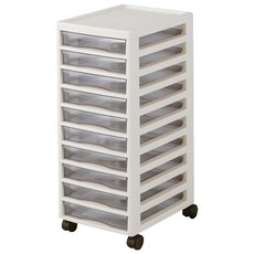 JEJ Aplos A4 文件收納櫃 淺10段, 米白, 1個