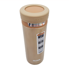 日本 GLORIA 316不鏽鋼隨行保溫杯 350ml, 香檳金, 1個