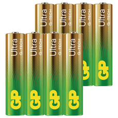 GP Batteries 超霸 Ultra 4號特強鹼性電池, 4顆, 2組