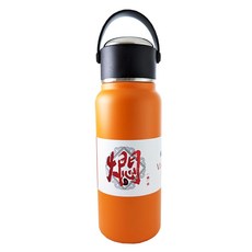apex Innovation 316不鏽鋼茶水分離悶燒保溫杯 800ml, 橘色, 1個