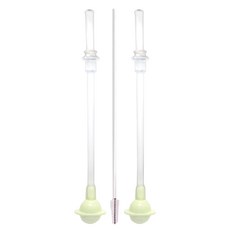 DOOBY 大眼蛙 卡通神奇喝水杯 250cc 圓孔 柔軟吸管 含清潔刷, 1組