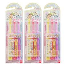 BANDAI 牙刷 角落小夥伴 II, 3支, 3組