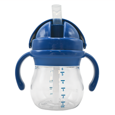 OXO tot 寶寶握吸管杯-海軍藍, 適用6個月以上寶寶, 150ml, 1個