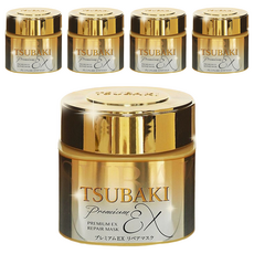 TSUBAKI 思波綺 金耀瞬護髮膜EX, 180g, 5罐