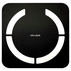 아이리버 블루투스 체지방 체중계, BF-2033B, 블랙