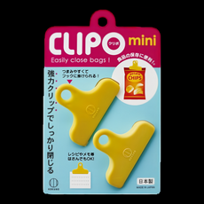 KOKUBO 小久保強力封口夾-小2入(kk-278) 1入 食品保鮮防潮 多功能收納夾, 黃色